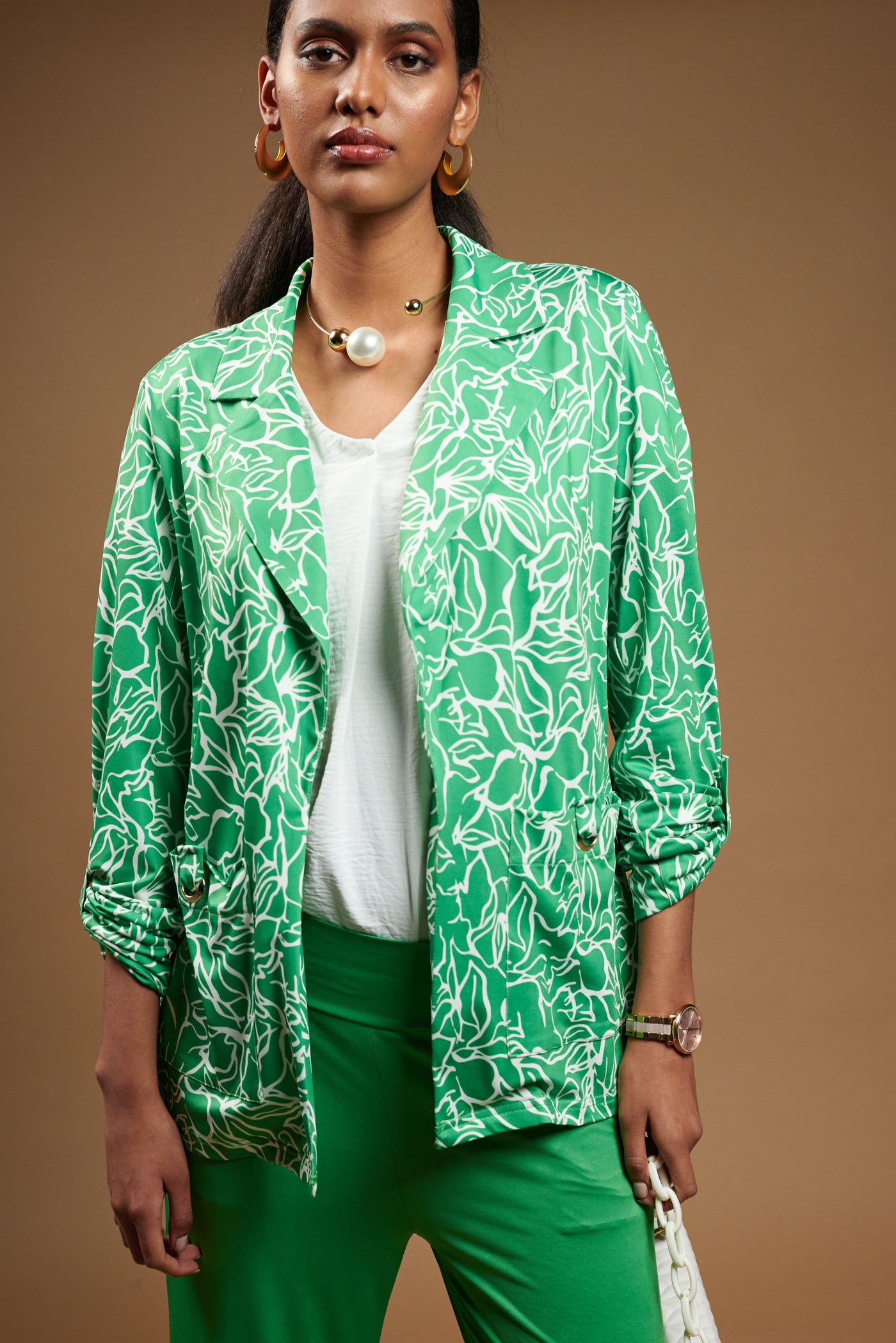 Blazer Elif verde