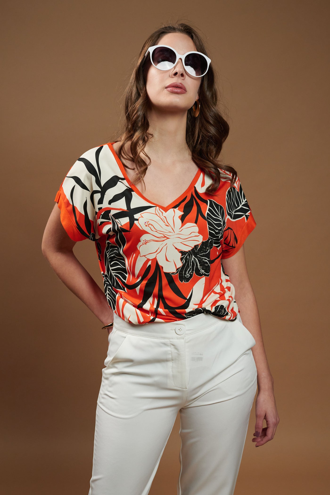 Polera Catalina coral