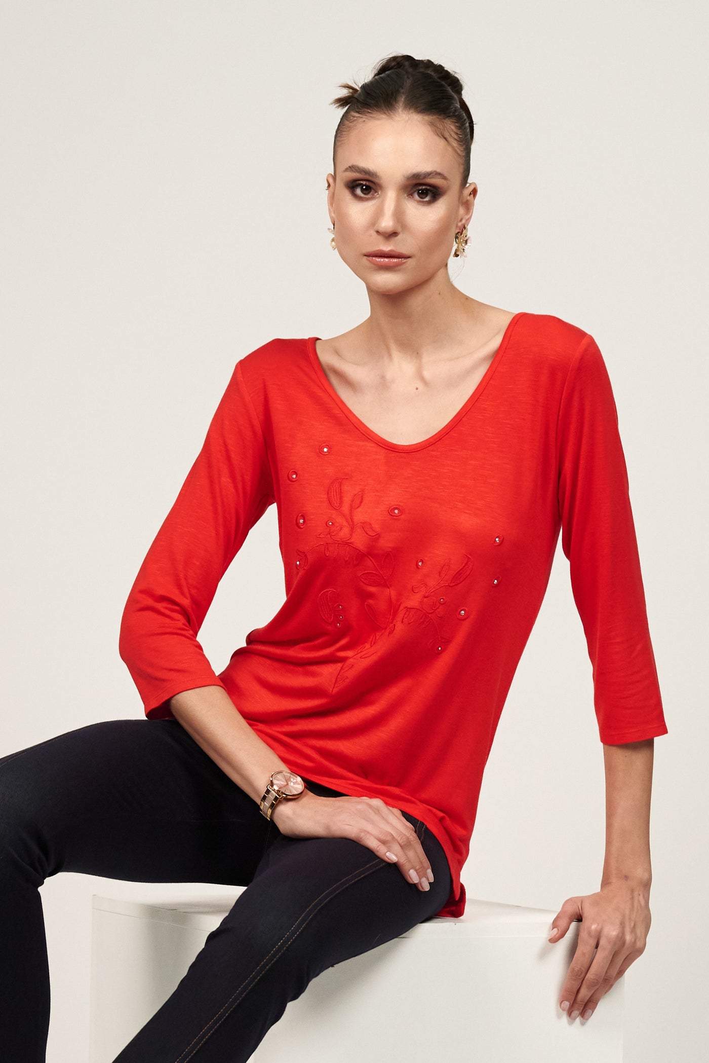 Polera Filipa rojo