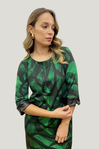 Vestido Luciana Verde