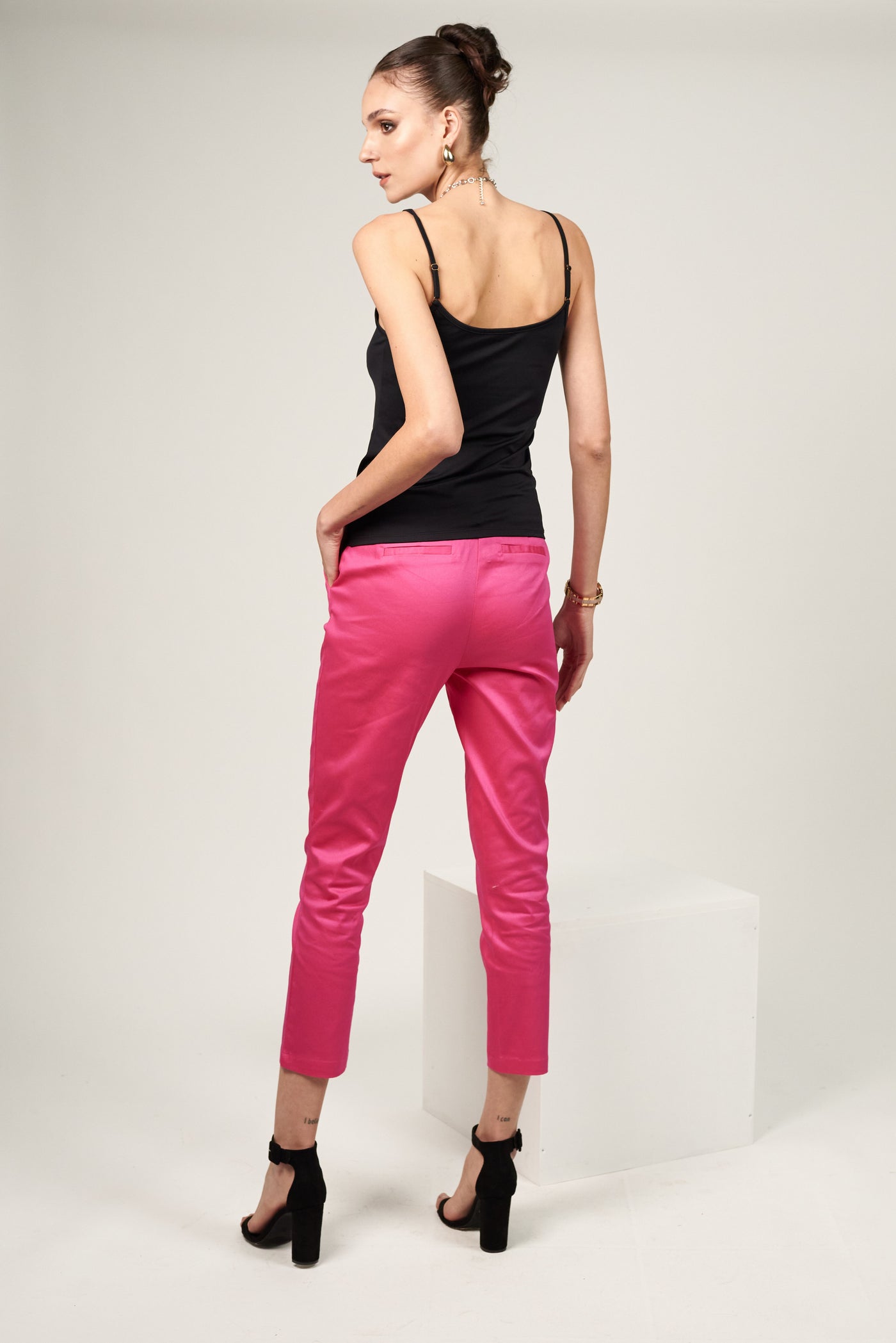 Pantalón Lorenza fucsia