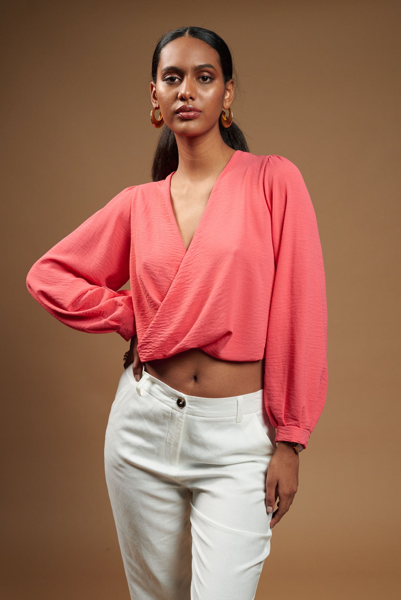 Blusa Amal Coral